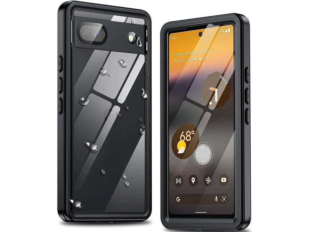 Google Pixel 6A Waterproof Case, IP68 Waterproof Shockproof Protective Case with Screen Protector Underwater Clear Back Cover for Google Pixel 6A 5G