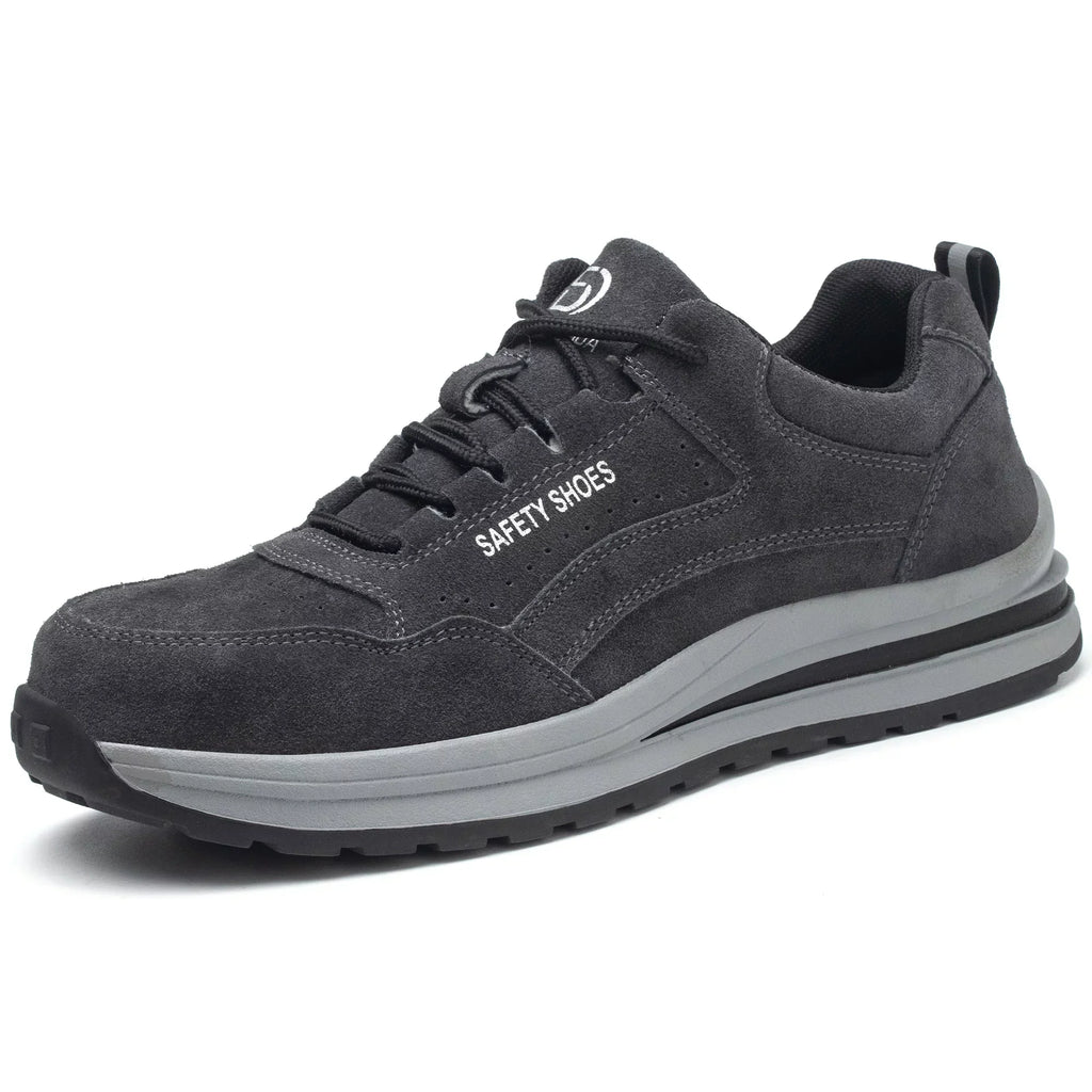 Tanleewa Indestructible Safety Shoes for Men Steel Toe Cap Work Shoe Size Men9.5/Women10.5
