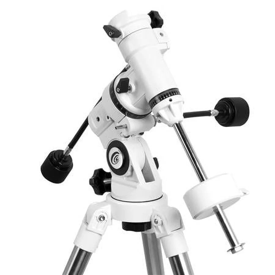 FirstLight MAK100mm f/14 Tube Maksutov-Cassegrain Telescope with EXOS Nano EQ3 German Equatorial Mount, White