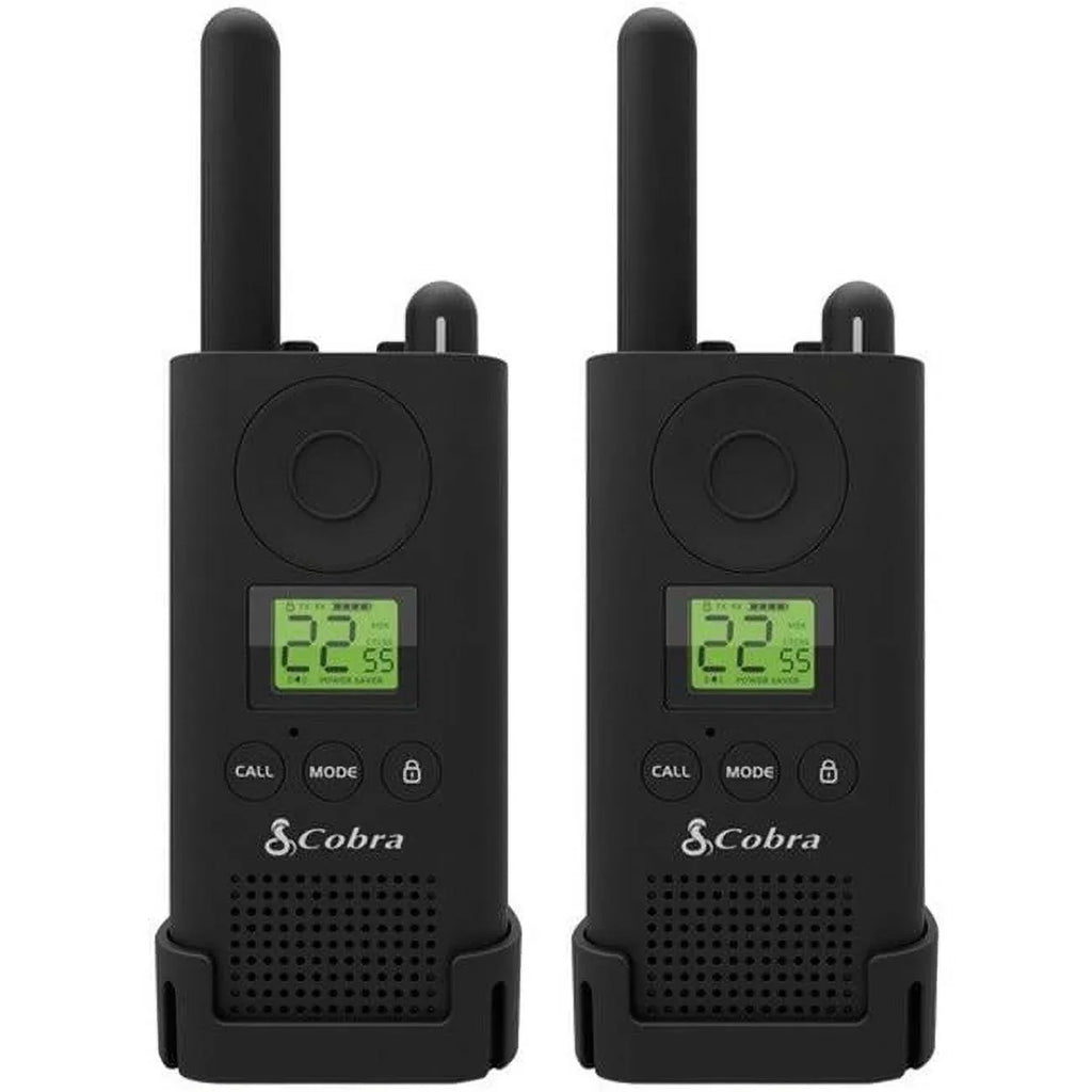 Cobra® MicroTALK CBA-PX880 Two-Way Radios, Black, Pack Of 2 Radios