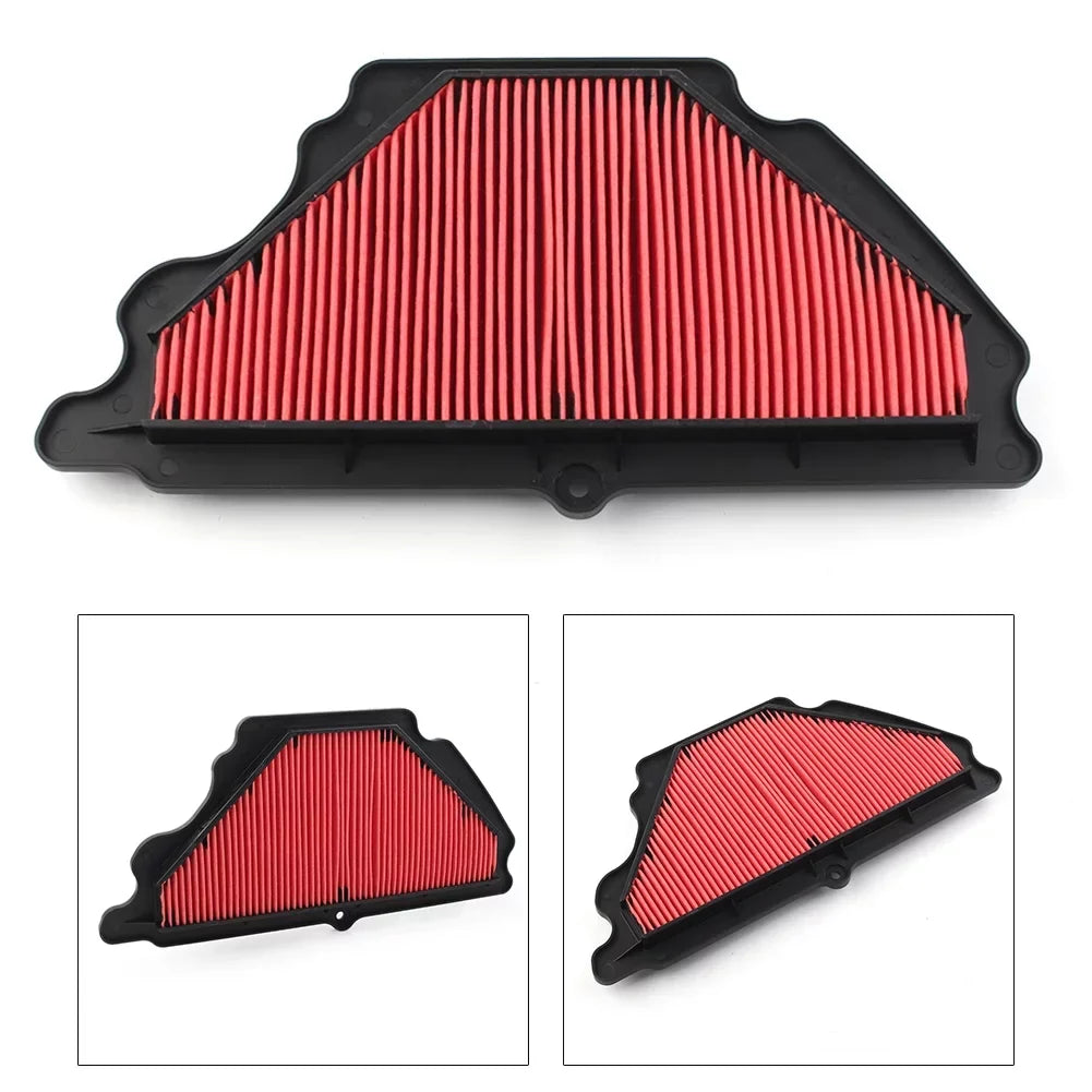 BFY Motorbike Air Filter Cleaner Intake Turbine Spike Air System Component Replacement Kit for Kawasaki Ninja ZX6R 2007-2008