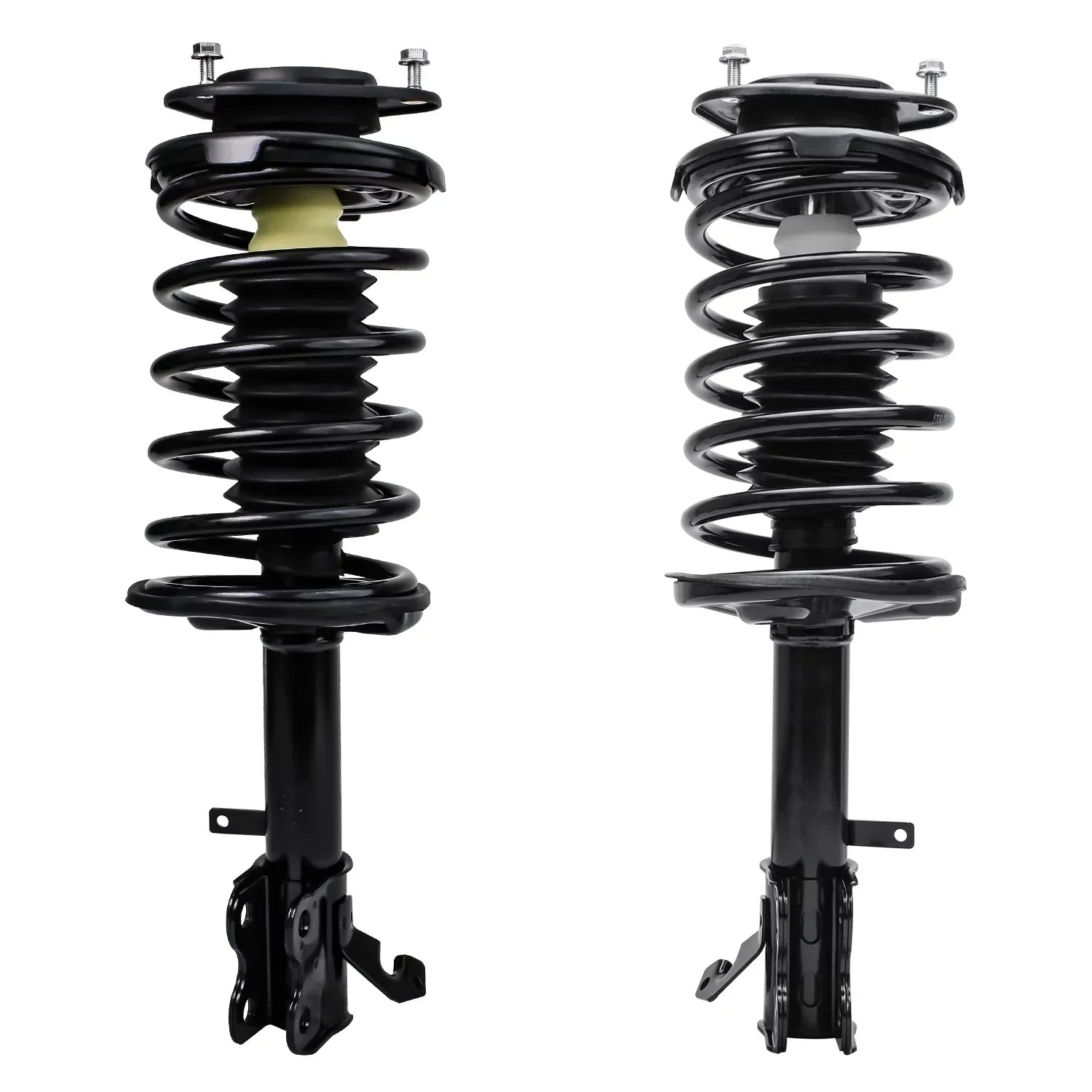 Detroit Axle - Front Struts for 1998-2002 Chevy Prizm 1993-02 Toyota Corolla Complete 2 Struts w/Coil Spring 1994 1995 1996 1997 1998 1999 2000 2001 Replacement Ready Struts Assembly