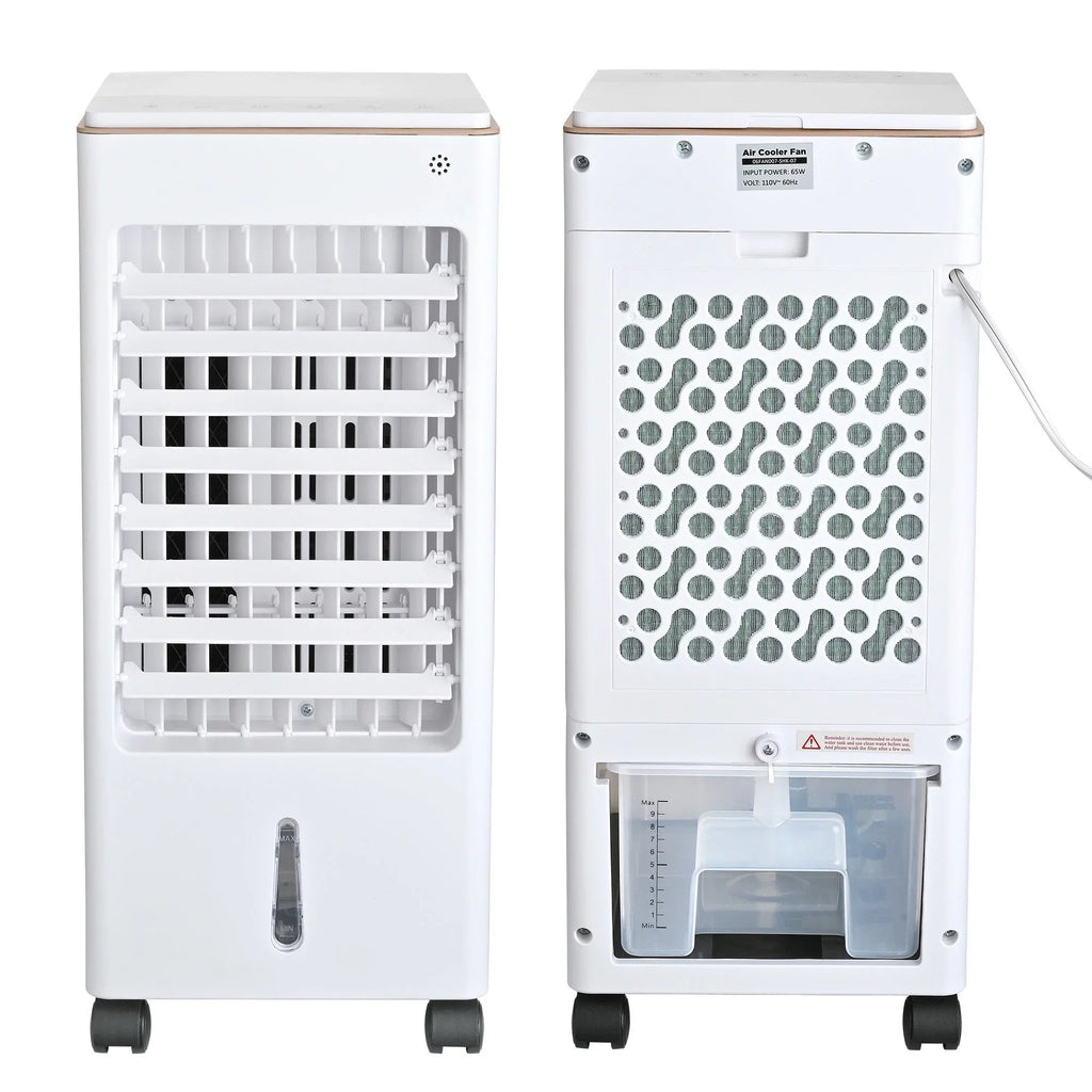 Versatile 3-in-1 Evaporative Air Cooler with Double Tanks - Stay Cool