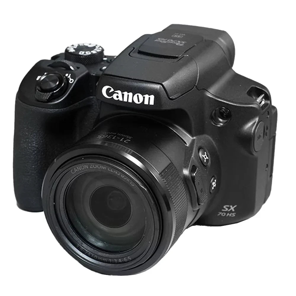Canon PowerShot SX70 HS Digital Camera+ Extra Battery + LED - 32GB Kit