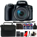 Canon PowerShot SX70 HS 4K Wi-Fi Digital Camera wth Full Accessory Bundle