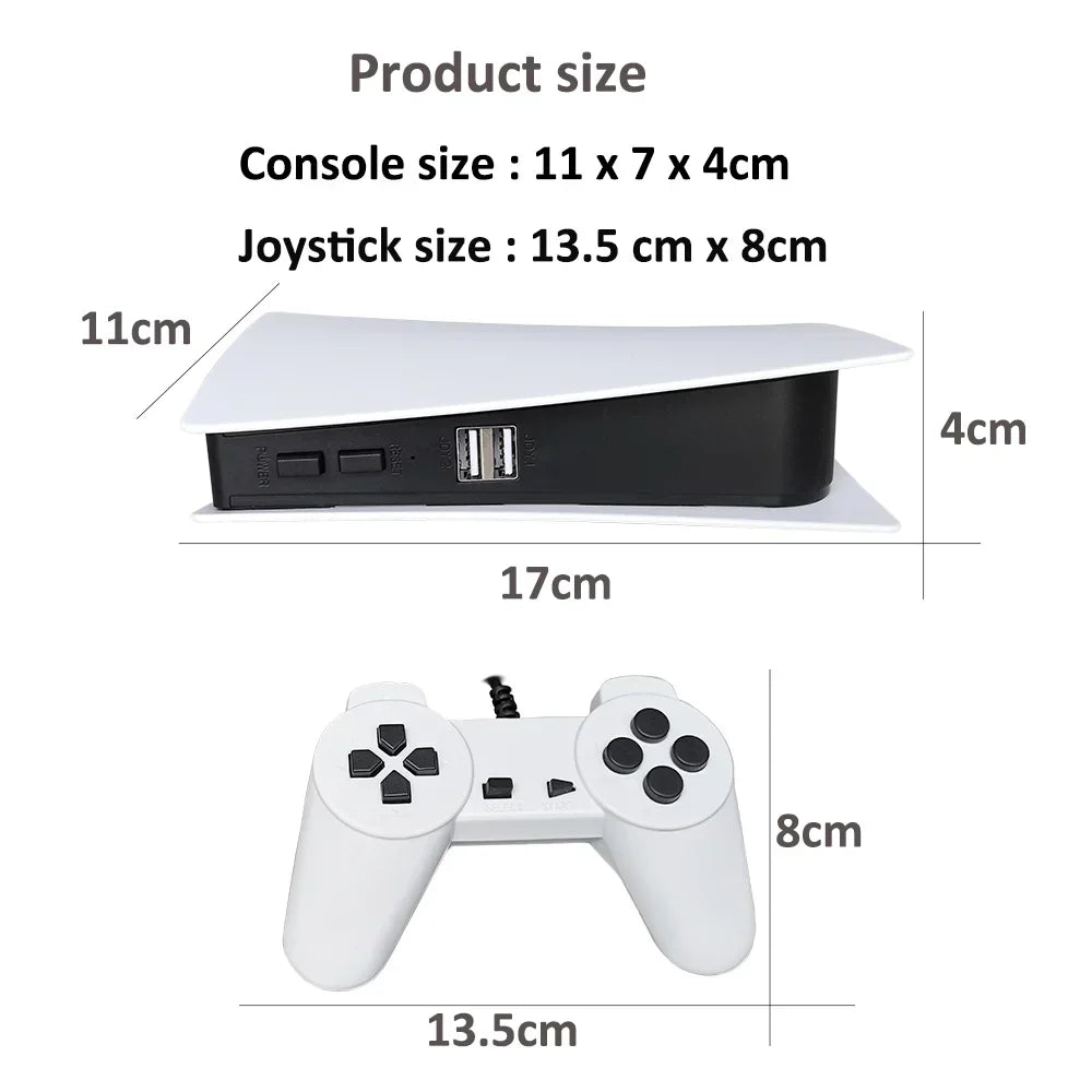 GS5 Gaming Console For Wired Handheld Game Player 200 Classic Game for Kids Adults