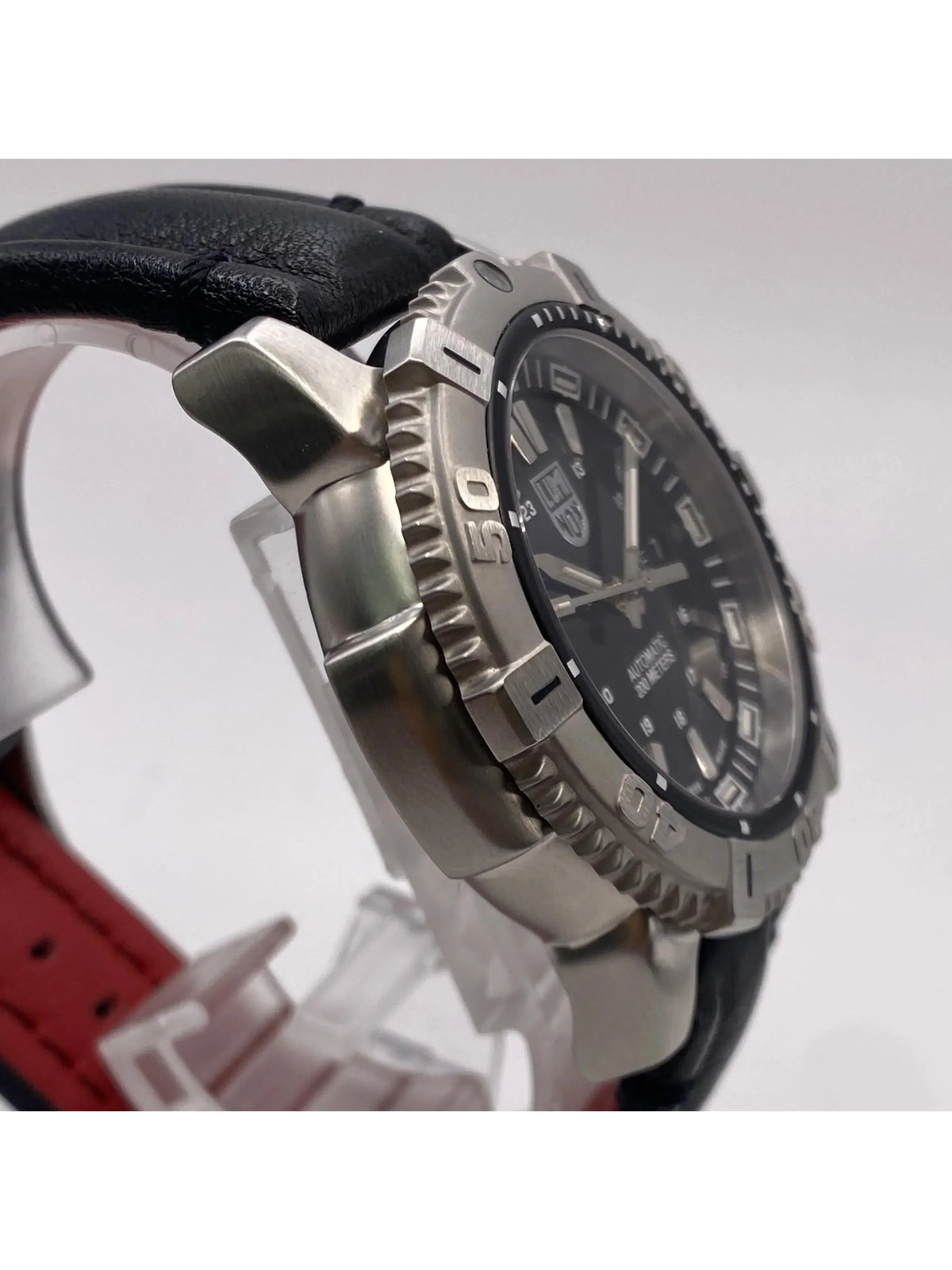 Pre-owned Luminox Modern Mariner 45mm Steel Mens Watch XS.6501.NV (Good)