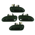 CF Advance For 98-02 Honda Accord Front Rear Left Right Exterior Outside Door Handle Set of 4pcs G87P Dark Emerald Pearl 1998 1999 2000 2001 2002