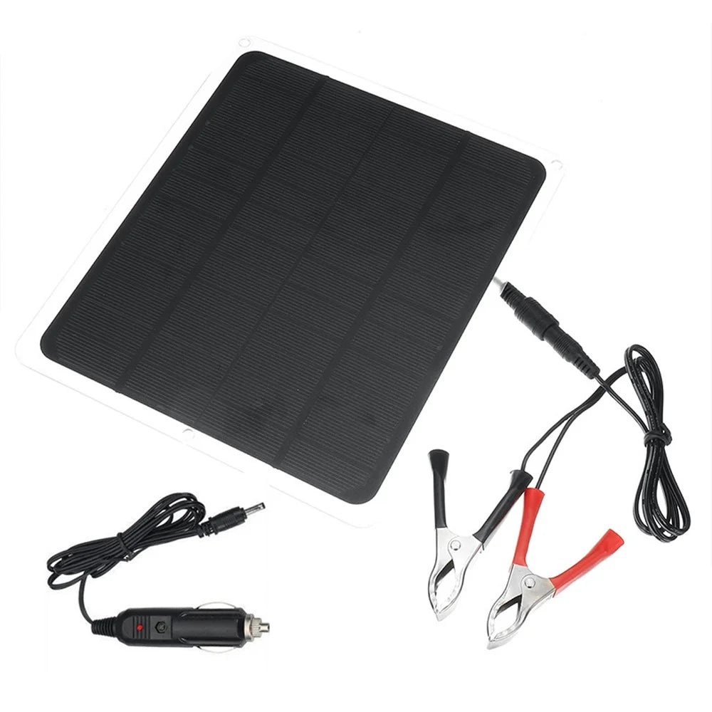 Radirus Portable Solar Panel 20W for Camping Hiking Removable Recharging Tool