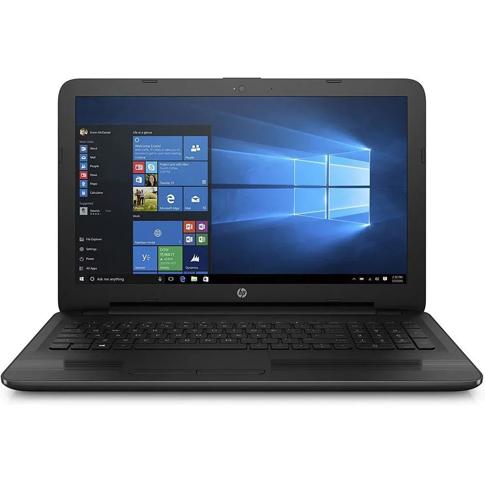 HP Business Notebook, AMD A6-7310 Quad-Core 2.0GHz, 8GB DDR3, 128GB SSD, 802.11ac, Bluetooth, Win10H, Gray, 15.6" HDLaptop PC Computer Y1V07UT#ABA