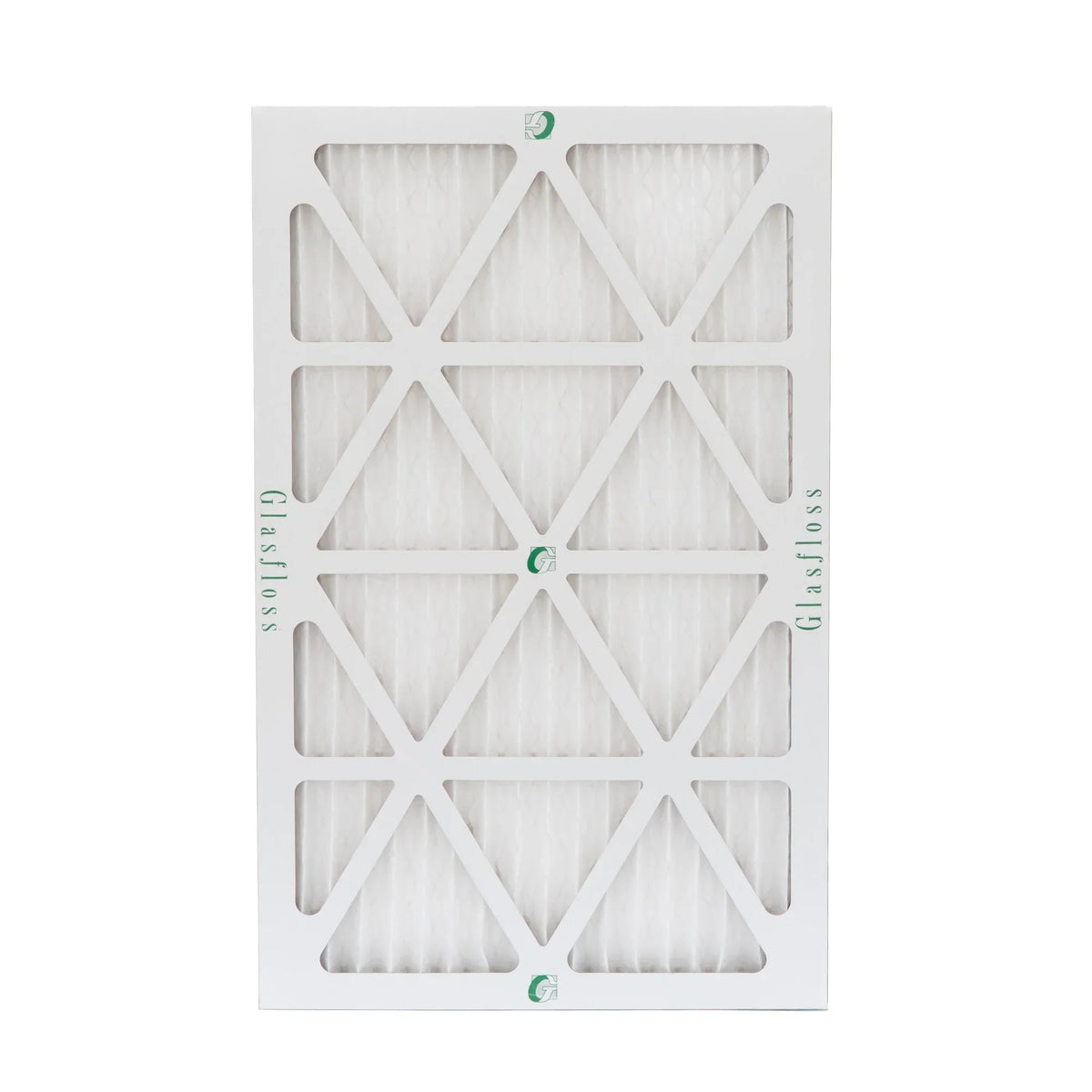 Glasfloss ZL 16x25x1 MERV 10 Pleated AC Furnace Air Filters. Box of 4. Exact Size: 15-1/2 x 24-1/2 x 7/8