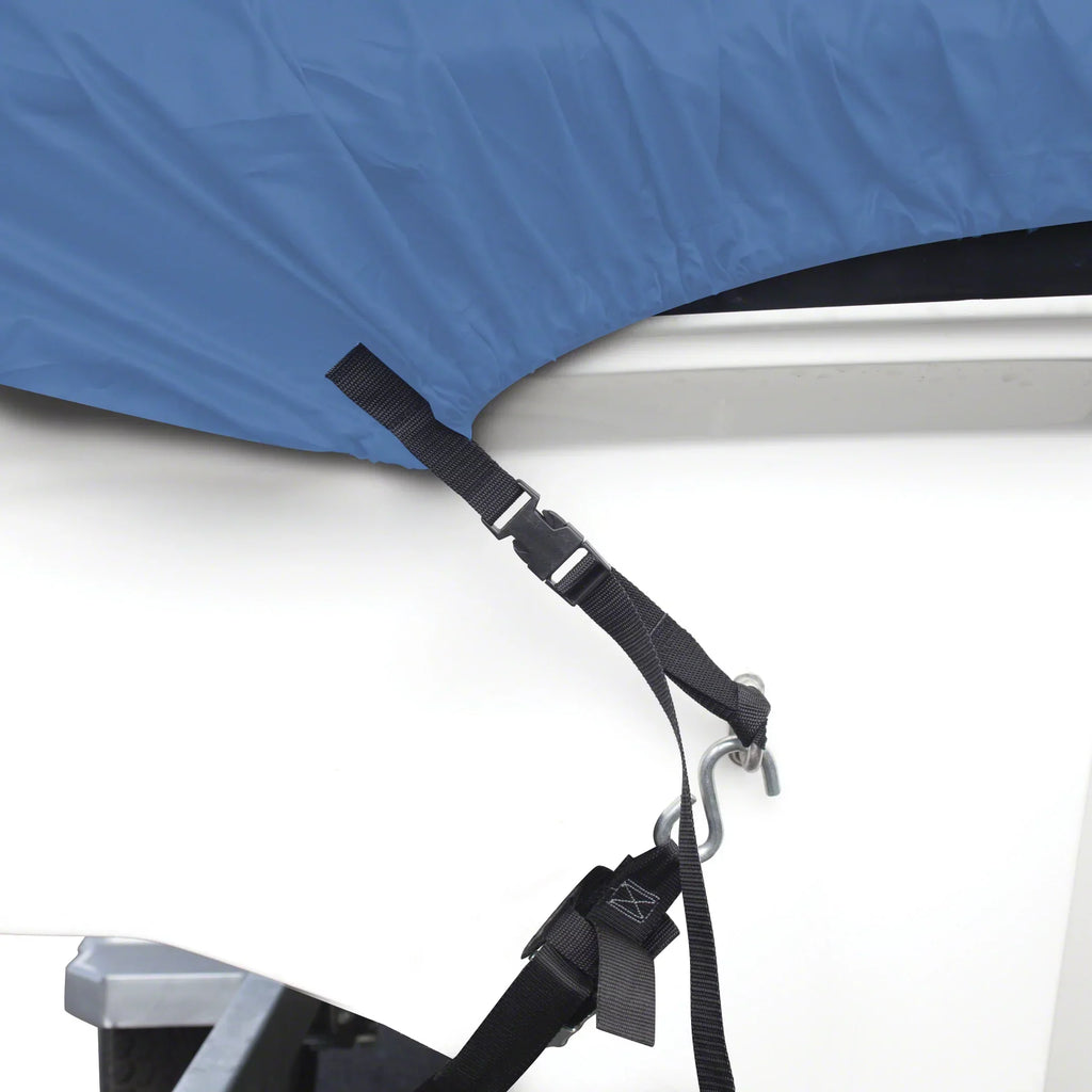 Classic Accessories Stellex™ All Seasons Boat Cover, Fits Boats 14' - 16' L x 90" W, Trailerable Boat Cover with Polyester Fade-Resistant Fabric, Model B