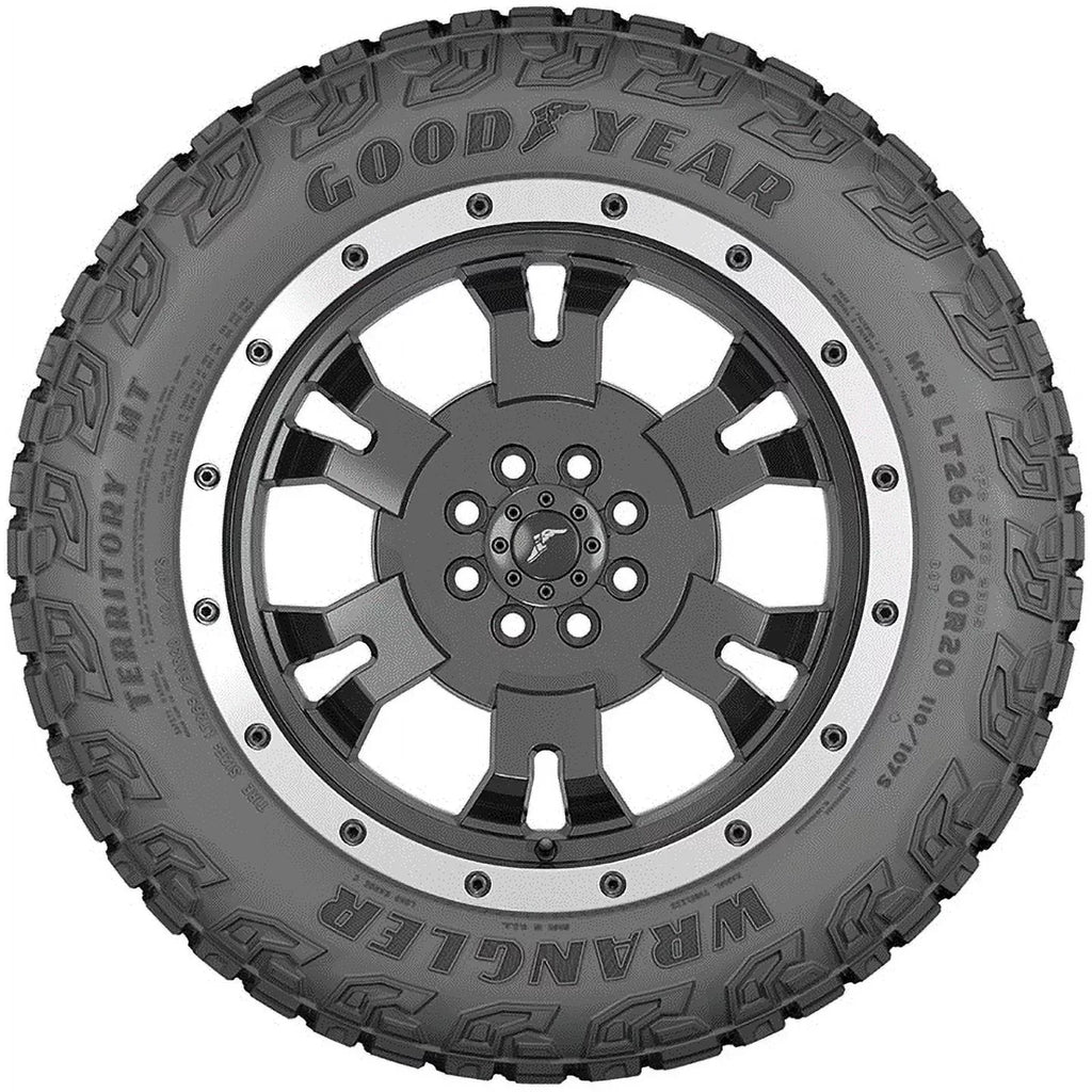Goodyear Wrangler Territory MT LT315/70R17 113S All-Terrain Tire Fits: 2017-22 Ford F-150 Raptor, 2022-23 Ford Bronco Everglades