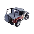 Rampage by RealTruck 741135 Tonneau Cover For 2018-Current Jeep Wrangler JL 2 Door, Black Diamond