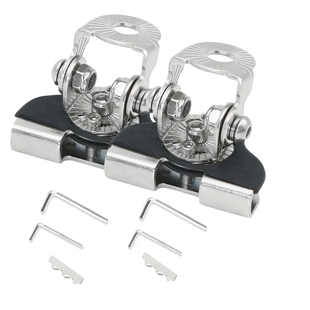 Jercoda 2 Set 45W LED Work Light with LED Work Light Bar Mount Bracket Clamp Holder for DIY Car Truck ATV SUV Universal Cars