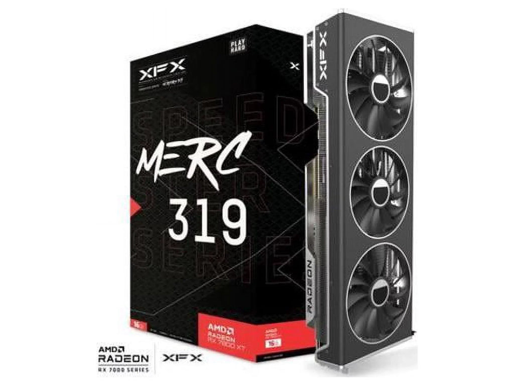 XFX SPEEDSTER MERC319 Radeon RX 7800 XT 16GB GDDR6 PCI Express 4.0 x16 ATX Video Card RX-78TMERCB9
