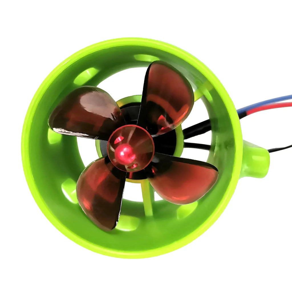 Efficient 1000KV Underwater Brushless Motor Clockwise with 4 Blade Propellers for Bait Boat Nest Ship