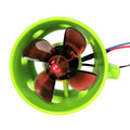Efficient 1000KV Underwater Brushless Motor Clockwise with 4 Blade Propellers for Bait Boat Nest Ship
