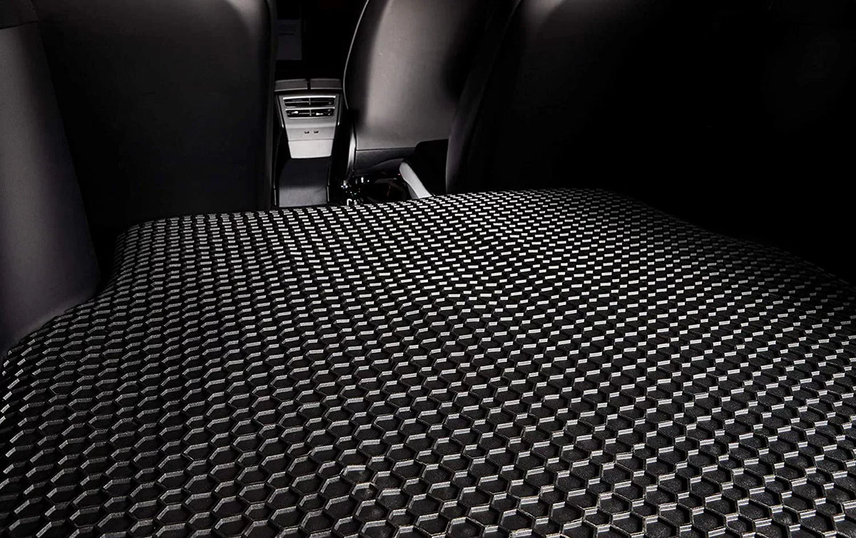 TOUGHPRO Cargo/Trunk Mat Accessories Compatible with Toyota Highlander - 3rd Row Down - All Weather - Heavy Duty - (Made in USA) - 2021