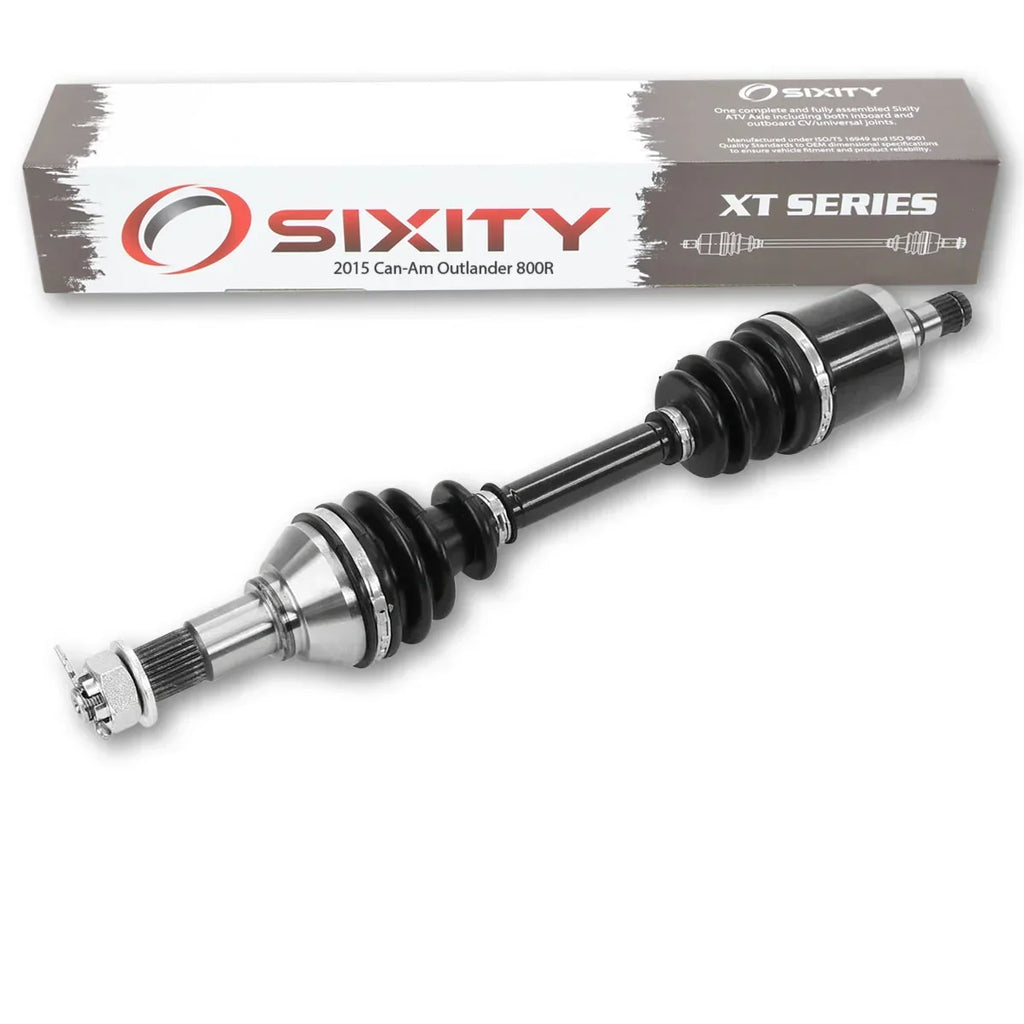 Sixity XT Front Left Axle compatible with Can-Am Outlander 800R 2015 - EFI 4X4