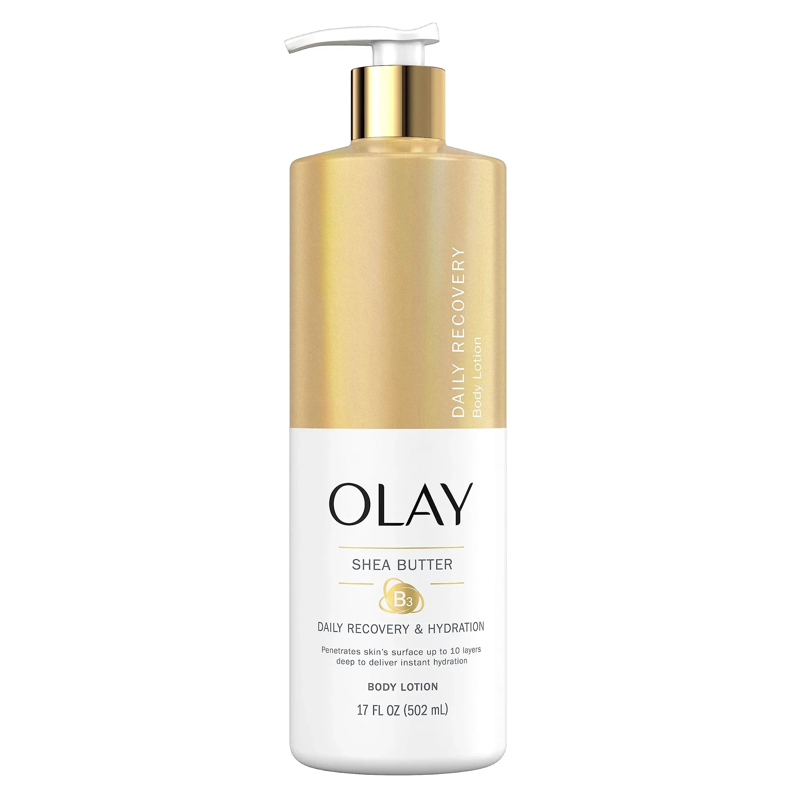 Olay, Daily Recovery & Hydration Body Lotion With Shea Butter, 17 Fl Oz