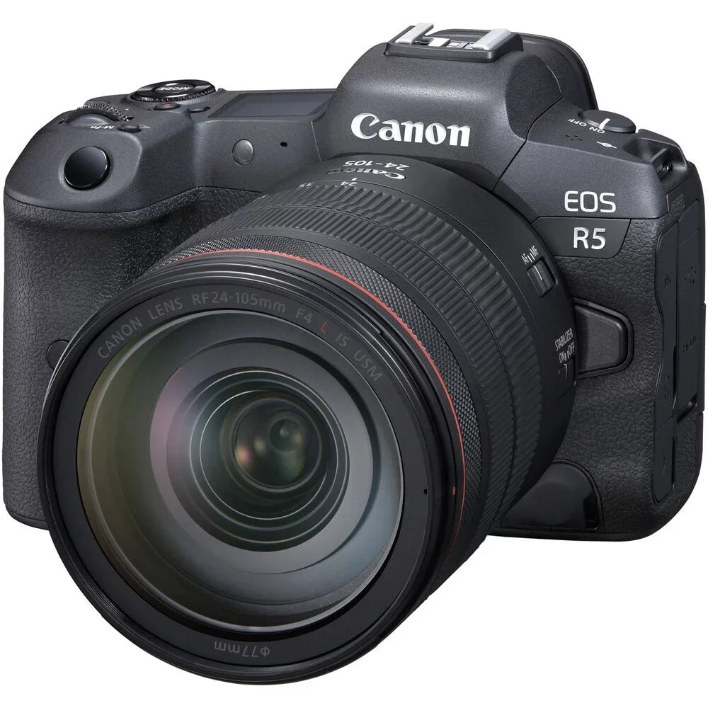 Canon EOS R5 Mirrorless Digital Camera with 24-105mm f/4L Lens AUTHORIZED DEALER