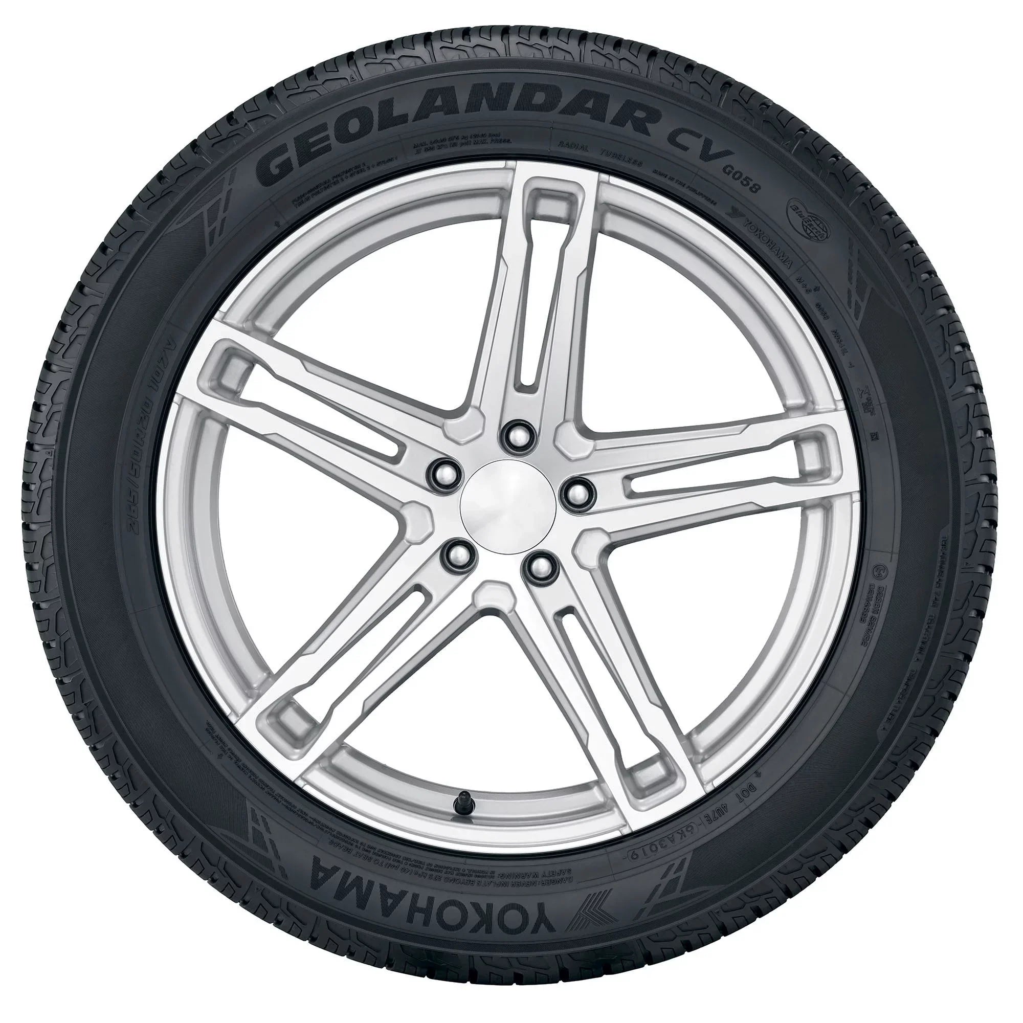 Yokohama Geolandar CV G058 245/65R17 107H BW All Season Tire