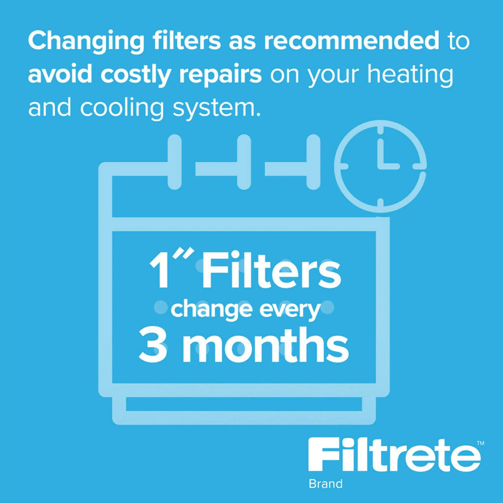 Filtrete 16x20x1, MERV 10, Micro Particle Reduction HVAC Furnace Air Filter, 800 MPR, 4 Filters