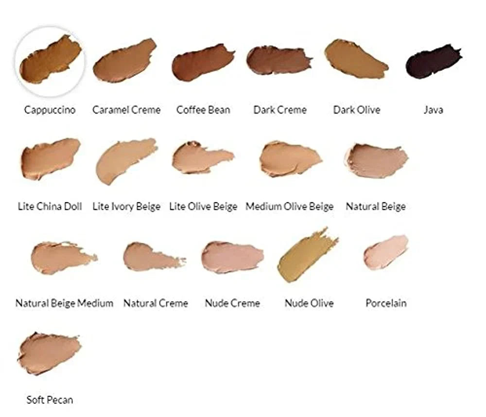 jolie paramedical kamaflage foundation heavy duty concealer creme 12g (nude creme)