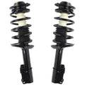 Detroit Axle - Front Struts w/Coil Springs for 2004-2012 Chevy Malibu, 2005-2010 Pontiac G6, 2007-2009 Saturn Aura, 2pc Front Struts Complete Assembly 2006 2008 2010 2011 Replacement