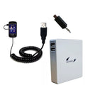 Gomadic High Capacity Rechargeable External Battery Pack suitable for the Samsung SCH-R900 - Portable Charger with TipExchange Technology