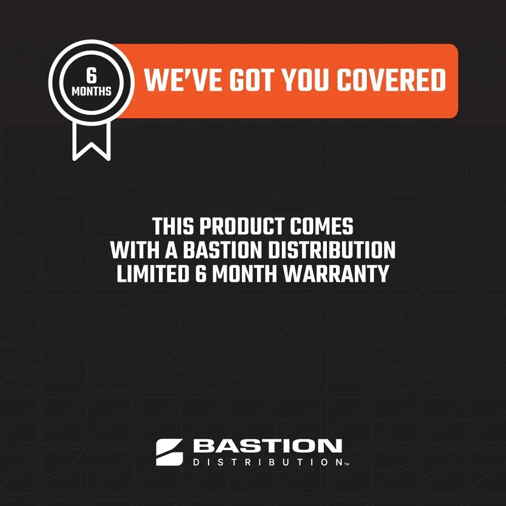 Bastion Distribution Side-Wind Trailer Jack - 5000lb Capacity A-Frame, 14 4/5" Travel, Powder Coated - Part Number BJ-5000SW-1