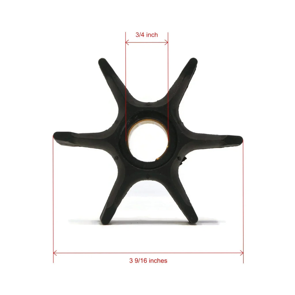 The ROP Shop | Water Pump Impeller Housing Repair Kit For Mallory 9-43408, 943408 Outboard Boat
