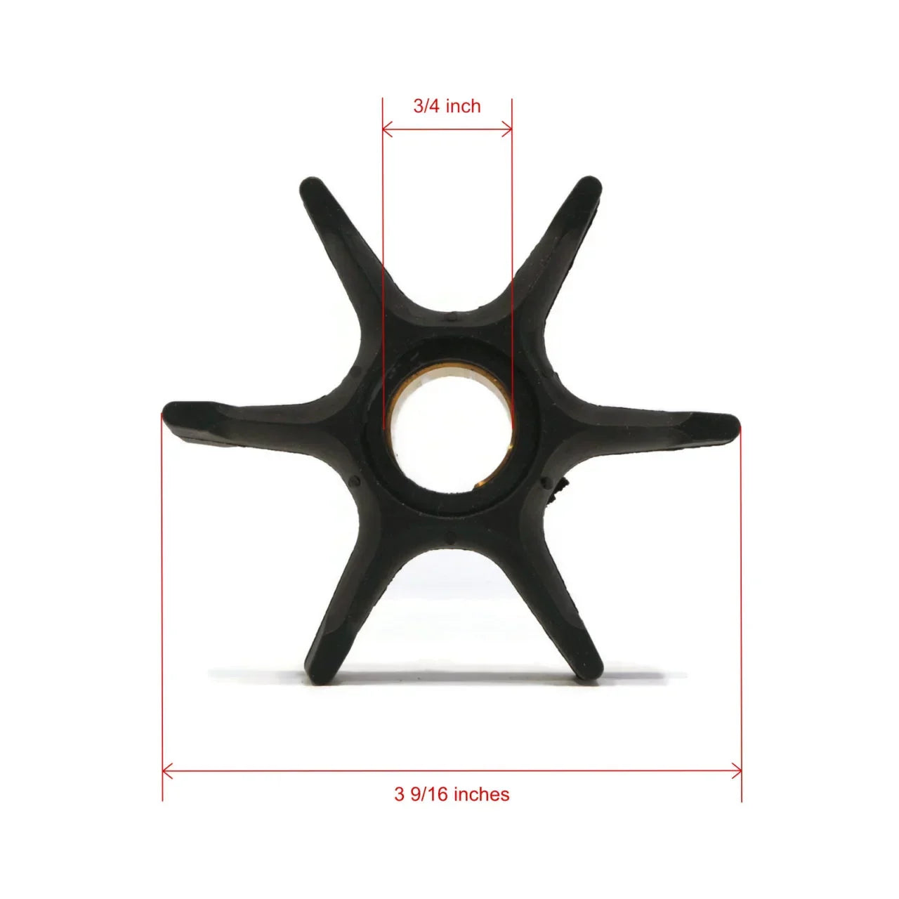 The ROP Shop | Water Pump Impeller Housing Repair Kit For Mallory 9-43408, 943408 Outboard Boat
