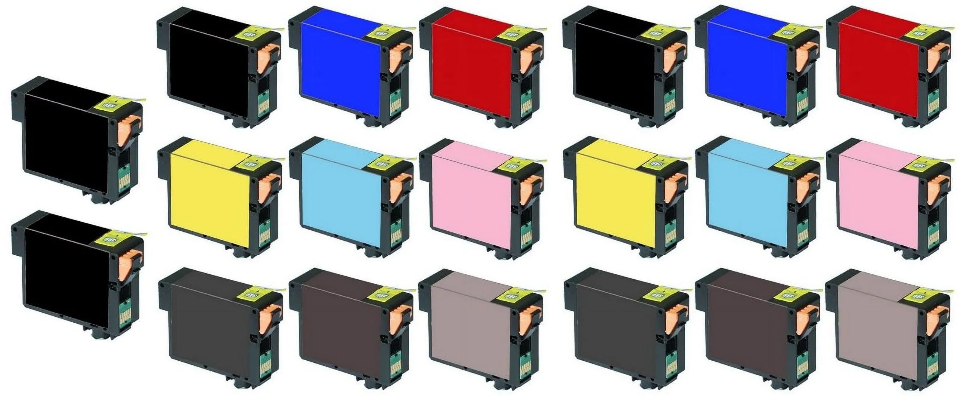 PrinterDash Replacement for Stylus Photo R3000 Inkjet Combo Pack (4-PBK/2-C/M/Y/LC/LM/LBK/MBK/LLBK) (NO. 157) (C13T157120-10B10CS)