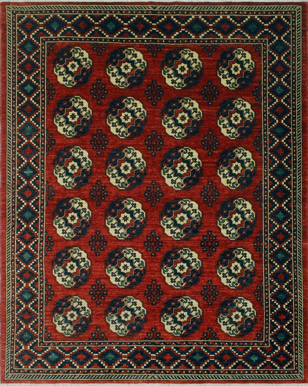 Aria Maysa Red/Blue Rug, 8'3" x 9'10"