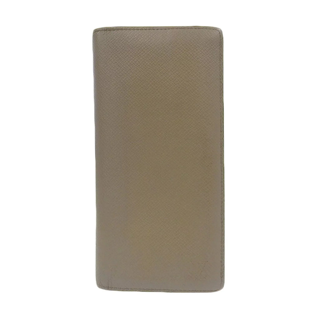 Pre-Owned Louis Vuitton LOUIS VUITTON Taiga Portefeuille Brother Bifold Long Wallet Ural M32807 (Good)