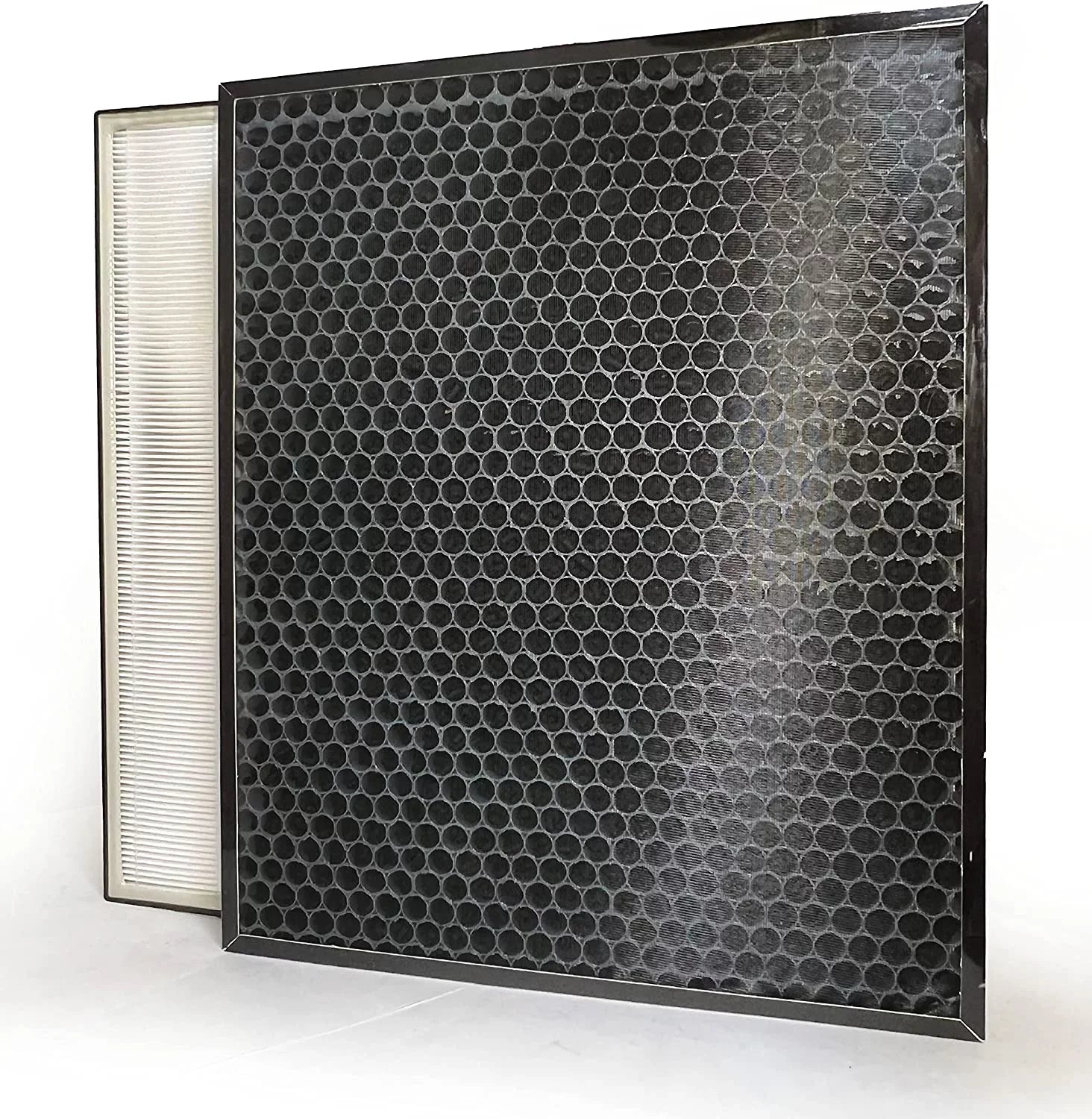 HEPA Filter Carbon Replacement Set For Air Dr. Air Purifier AD3000 AD3000M Includes (1) HEPA (2) Carbon VOC Filters (4) Pre Filters