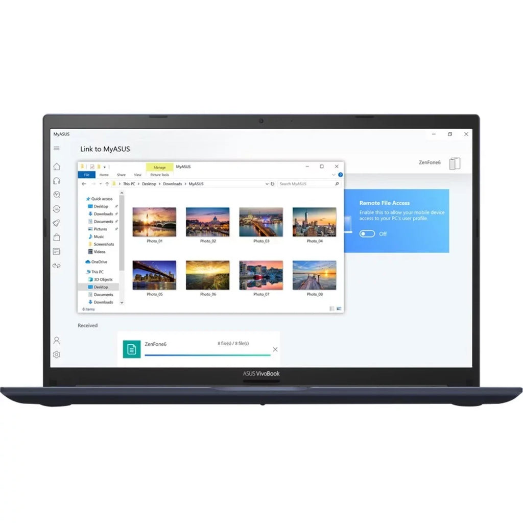 Asus VivoBook 15 15.6" Full HD Laptop, Intel Core i3 i3-1115G4, 256GB SSD, Windows 10 Home in S mode, F513EA-OS36