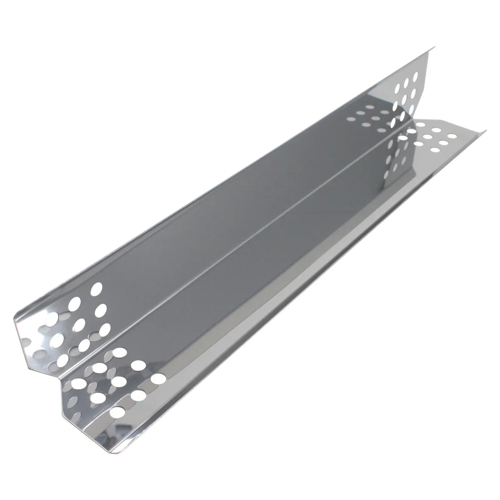 4-Pack BBQ Grill Heat Shield Plate Tent & Tube Burner Replacement Parts for Kitchenaid 720-0733 - Old - Compatible Barbeque Stainless Steel Flame Tamer, Flavorizer Bar 16 1/8" & Pipe Burners