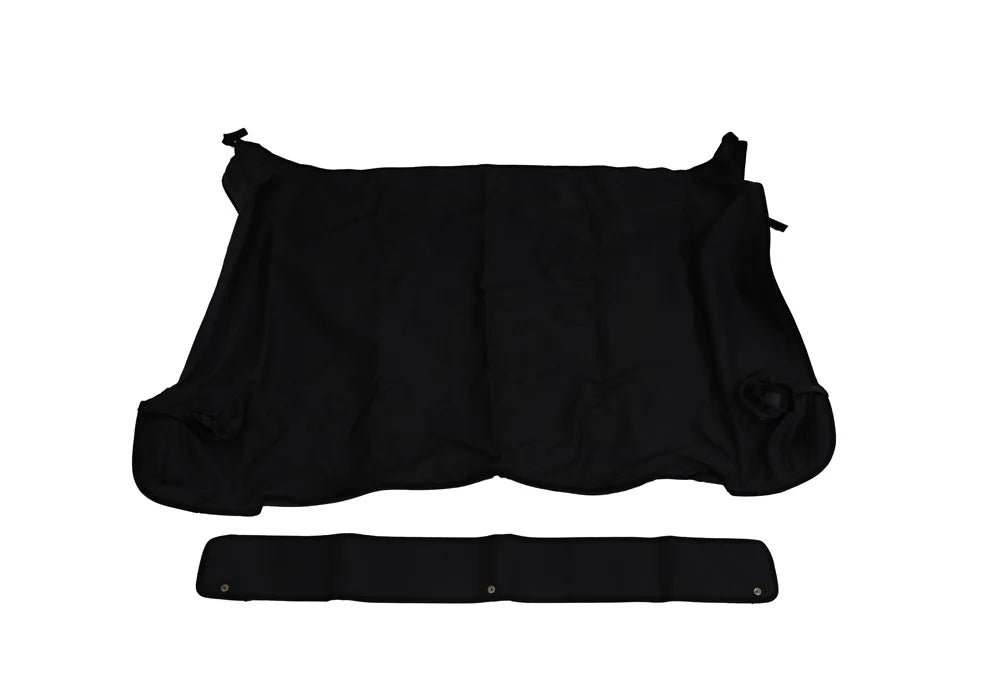 Rampage by RealTruck 741135 Tonneau Cover For 2018-Current Jeep Wrangler JL 2 Door, Black Diamond
