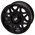 4/156 Tusk Tintic Wheel 14x7 4.0 + 3.0 Matte Black For Yamaha Wolverine RMAX 2 1000 Sport 2022