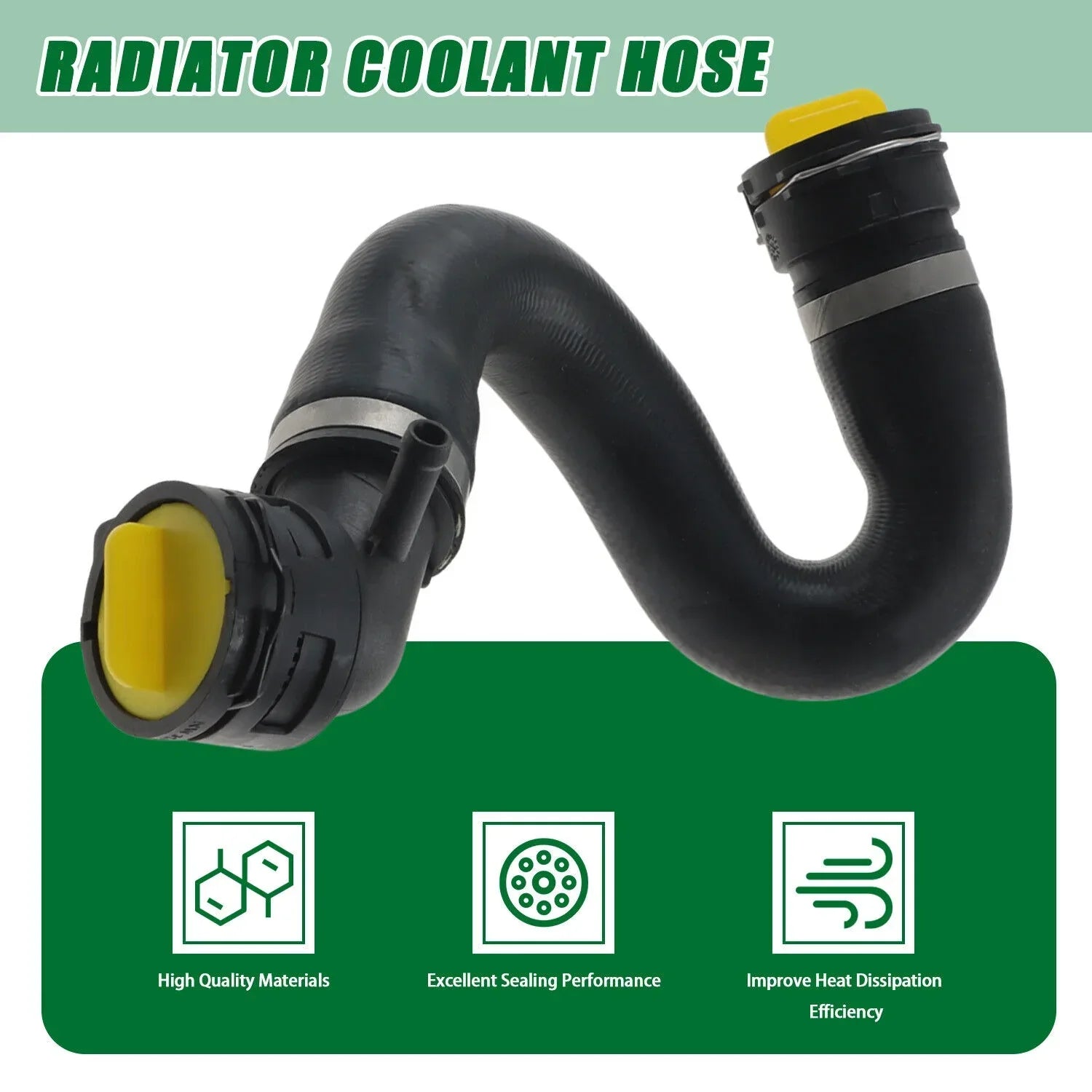 Radiator Upper Coolant Duct Tube Line for 2010-2016 Audi Q7 7L8122101D