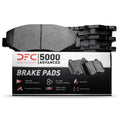 Dynamic Friction Company 5000 Advanced Brake Pads - Ceramic 1552-1322-00-Front Set For 2011-2016 Audi A4, 2011-2016 Audi A4 Quattro, 2013-2016 Audi A4 allroad, 2013-2016 Audi allroad