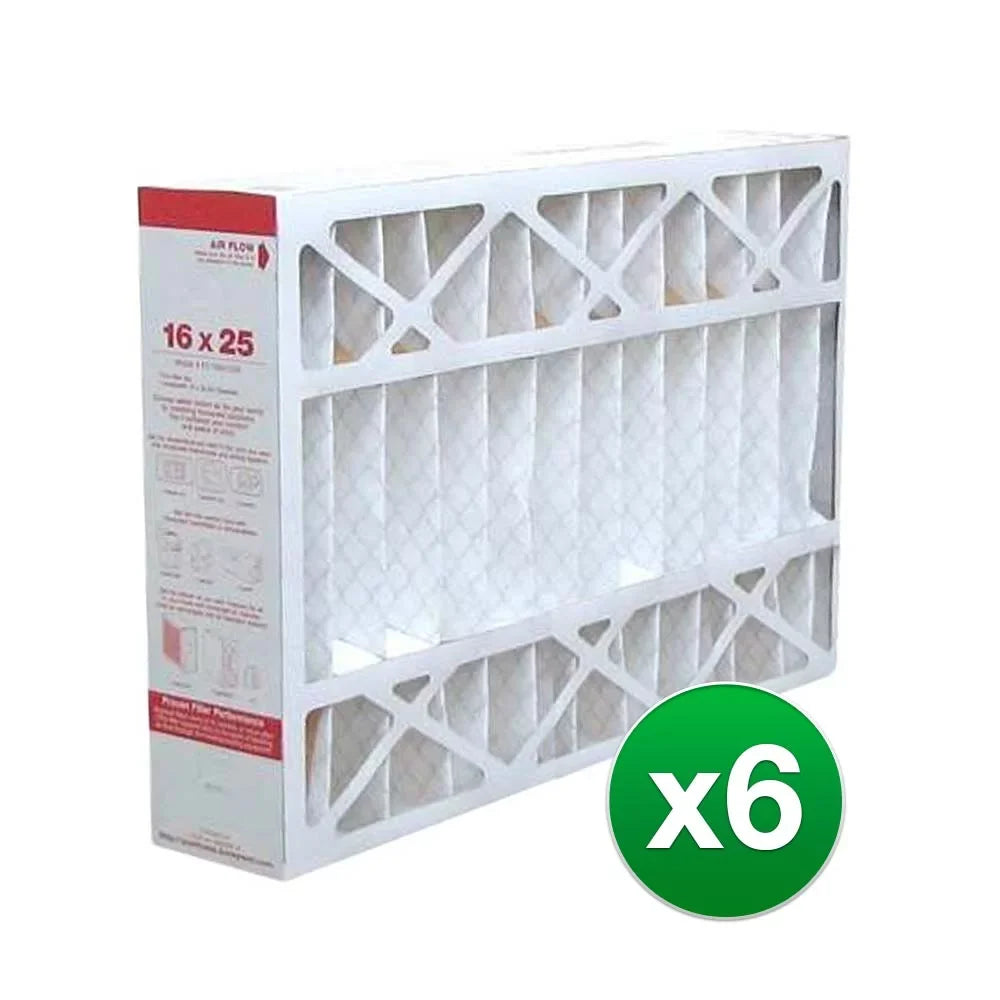 Fits Honeywell Furnace CF100A1009 16x25x4 Air Filter MERV 11 (6 Pack)