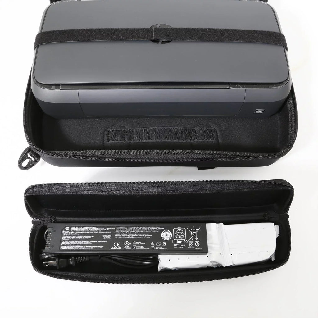 Molded Carrying Travel Bag Storage Case For HP Officejet 250 Mobile All-in-One Printer, Portable Carrying Case For HP Officejet 250 Case Portable Sleeve Box Bag Travel Case Briefcase Traveling