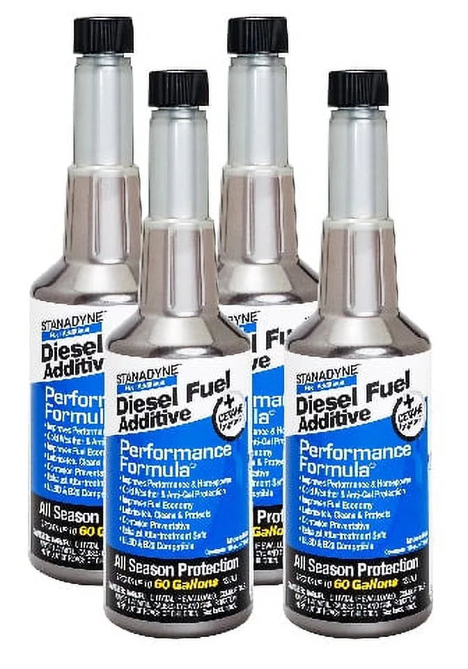 Stanadyne Performance Formula Diesel Fuel Additive - Pack of 4 Pint Bottles - Part # 38565