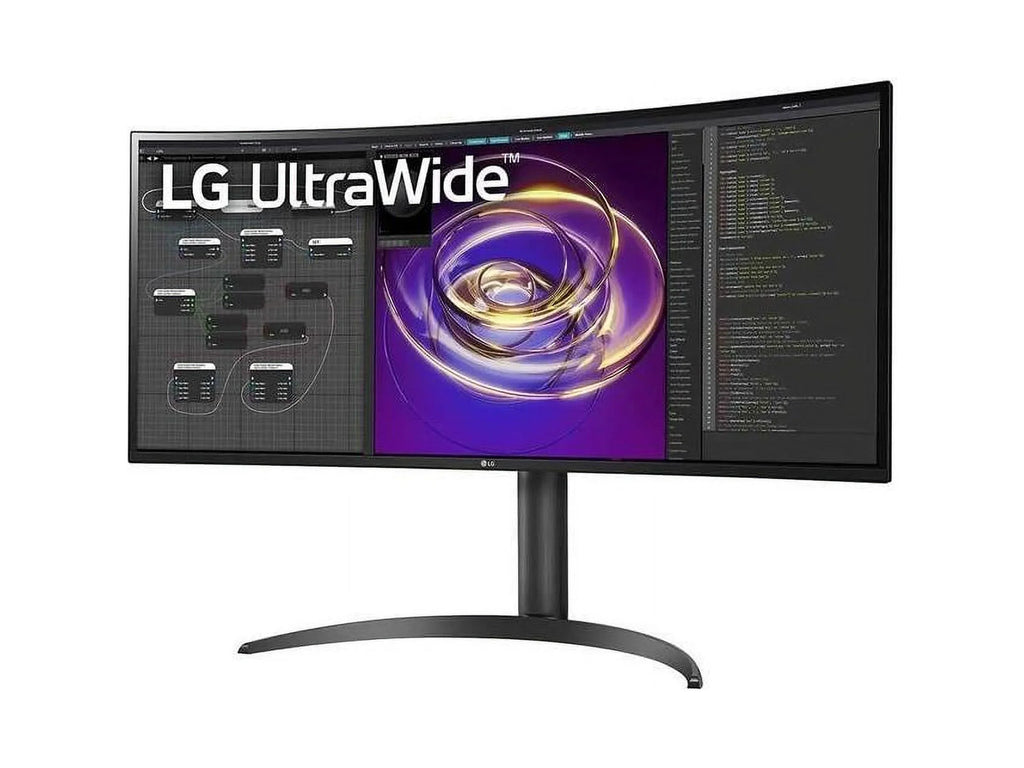 LG Ultrawide 34BP85CN-B 34" UW-QHD Curved Screen Edge LED Gaming LCD Monitor - 21:9 - Glossy Black, Black Hairline, Textured Black - 34" Class - In-plane Switching (IPS) Technology - 3440 x