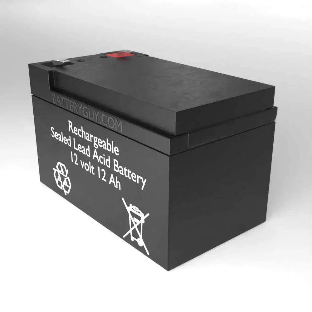 BatteryGuy Go-Go Travel Vehicle (SC40) replacement 12V 12Ah SLA battery - BatteryGuy brand equivalent (rechargeable - Qty of 2)