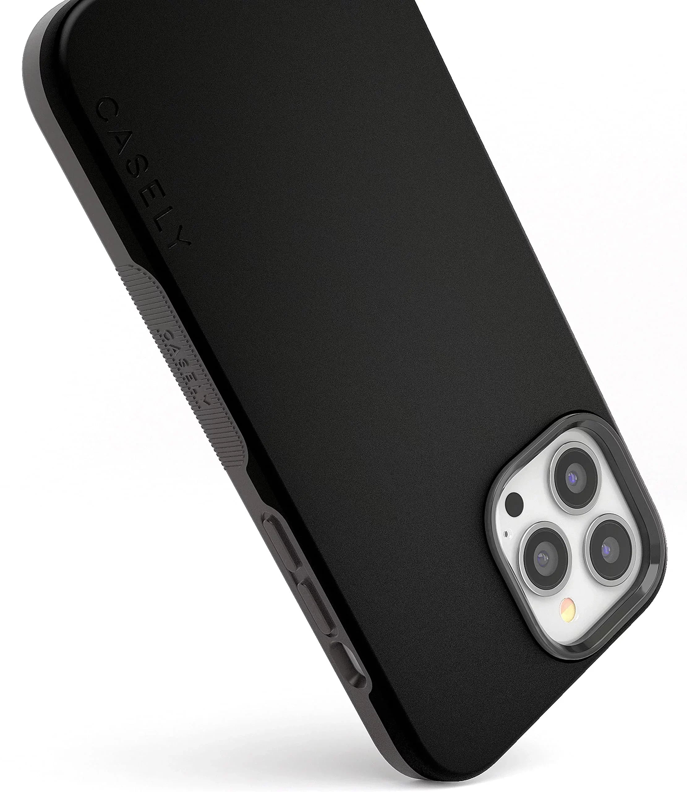 Casely iPhone 13 Pro Max Phone Case | Compatible with MagSafe | Black on Black | Compatible Only with iPhone 13 Pro Max